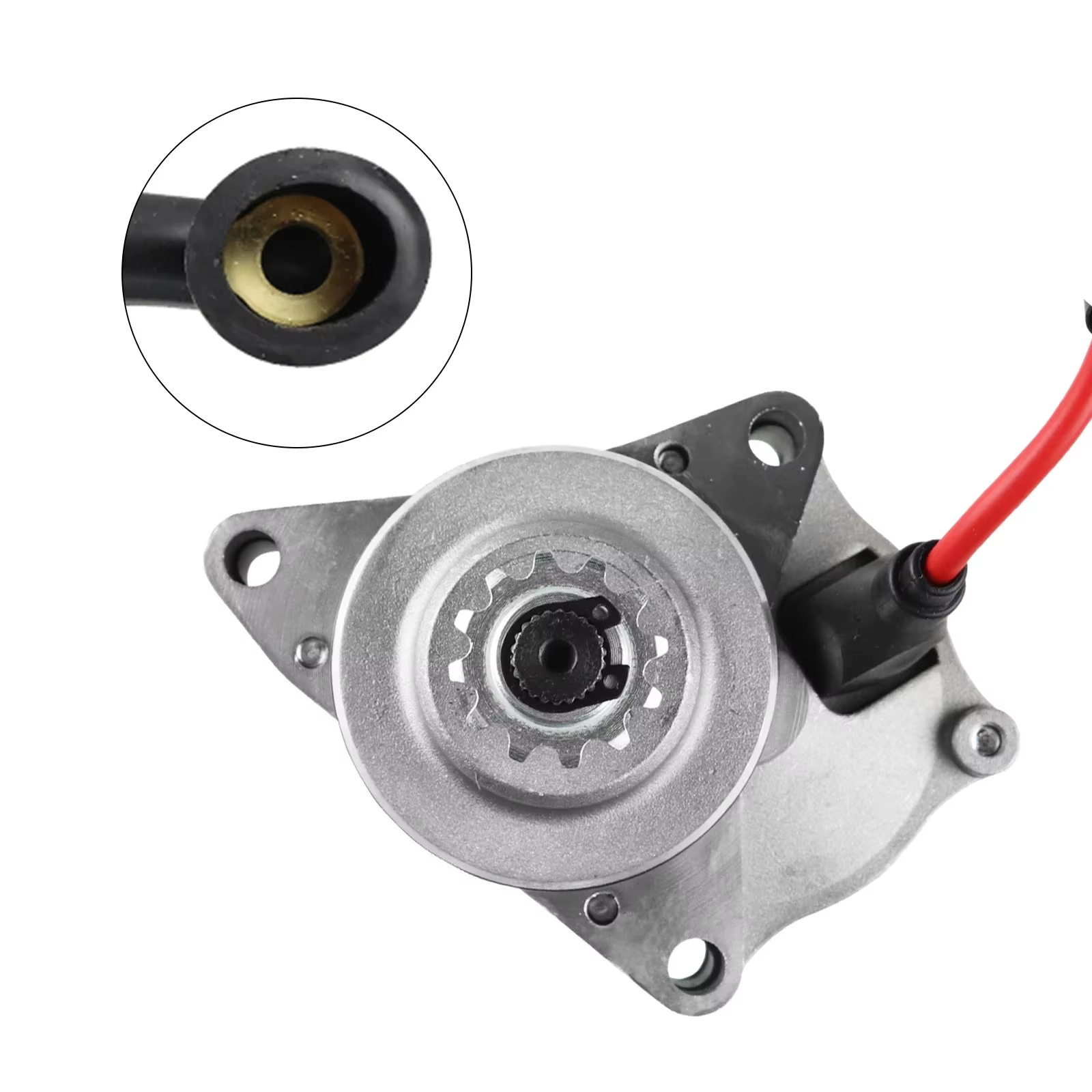 Démarreur électrique 3 boulons pour 4 temps 50cc 70cc 90cc 100cc 110cc 125cc moteur 4 roues ATV Quad Dirt Bike Go Kart Taotao