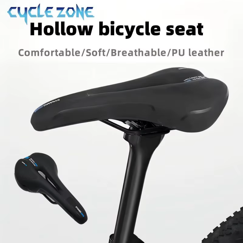Selle de vélo légère et antidérapante en PU