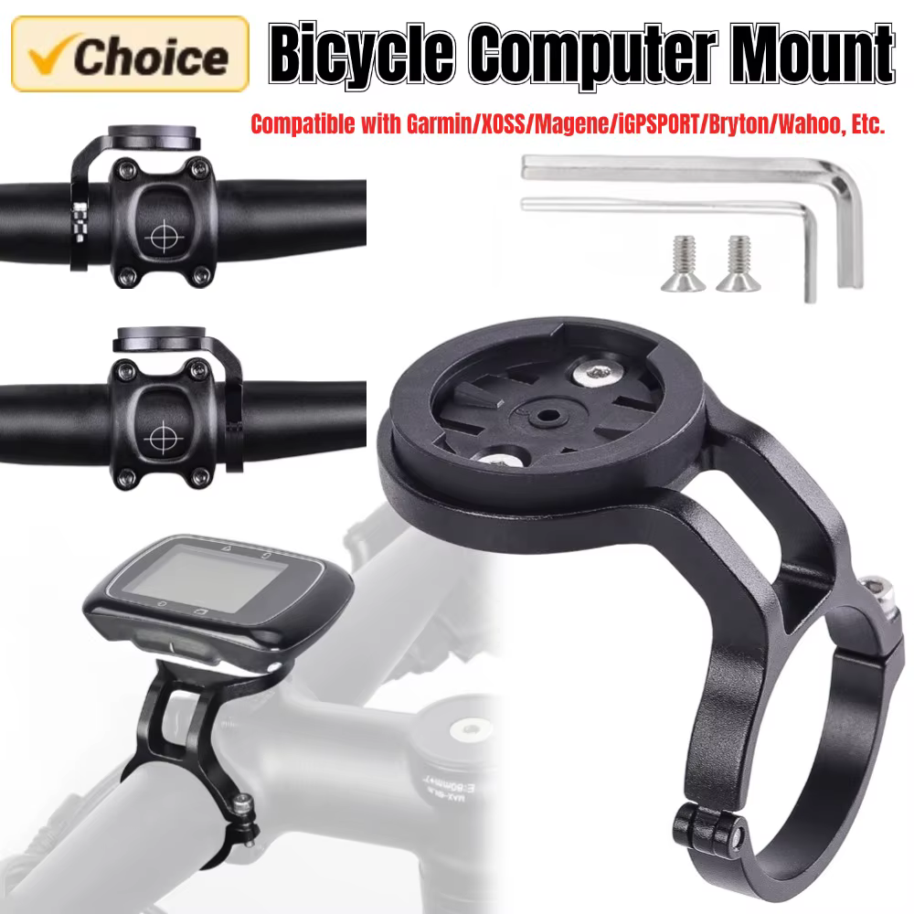 Support universel d'ordinateur de vélo, angle réglable, vue centrée, extension de vélo, support d'ordinateur pour Garmin, XOSS, Magene, IGPSPORT