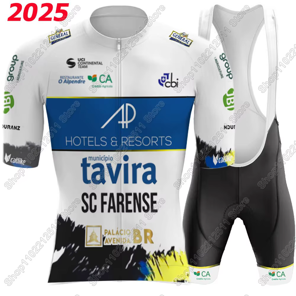 Ensemble de maillot de cyclisme Tavira Team 2026 Portugal