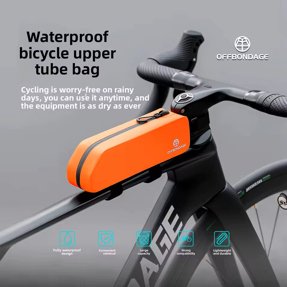 OFFBONDAGE Sacoche de cadre de vélo imperméable pour VTT