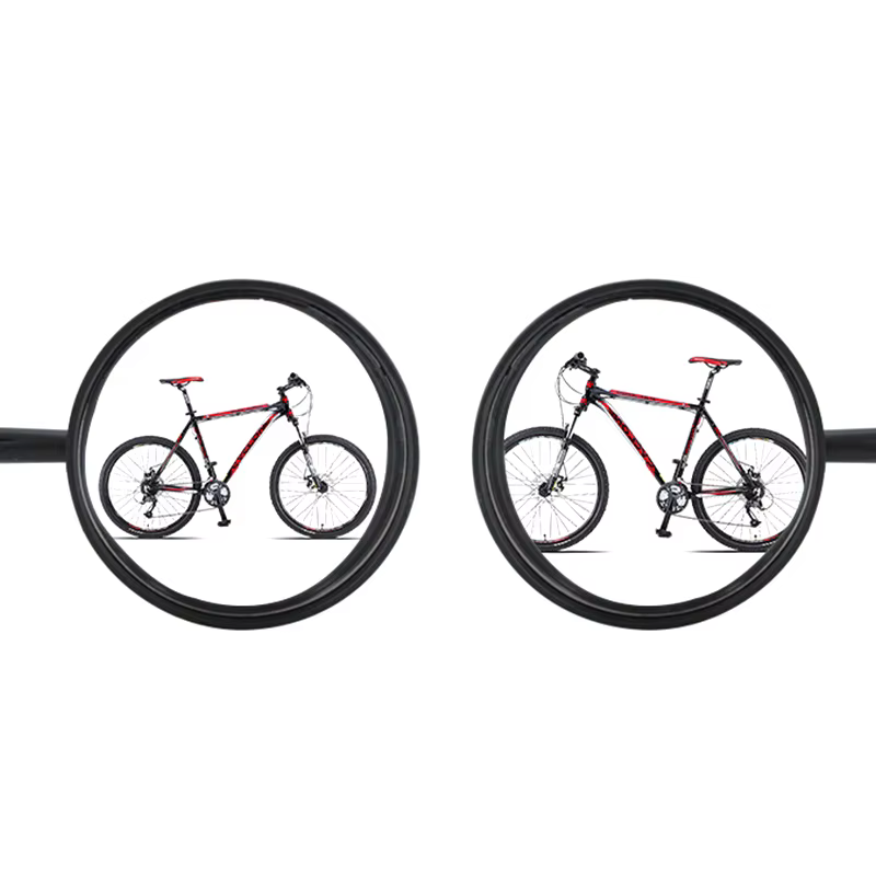 Miroir rond de sécurité pour vélo de route et VTT, équipement d'équitation