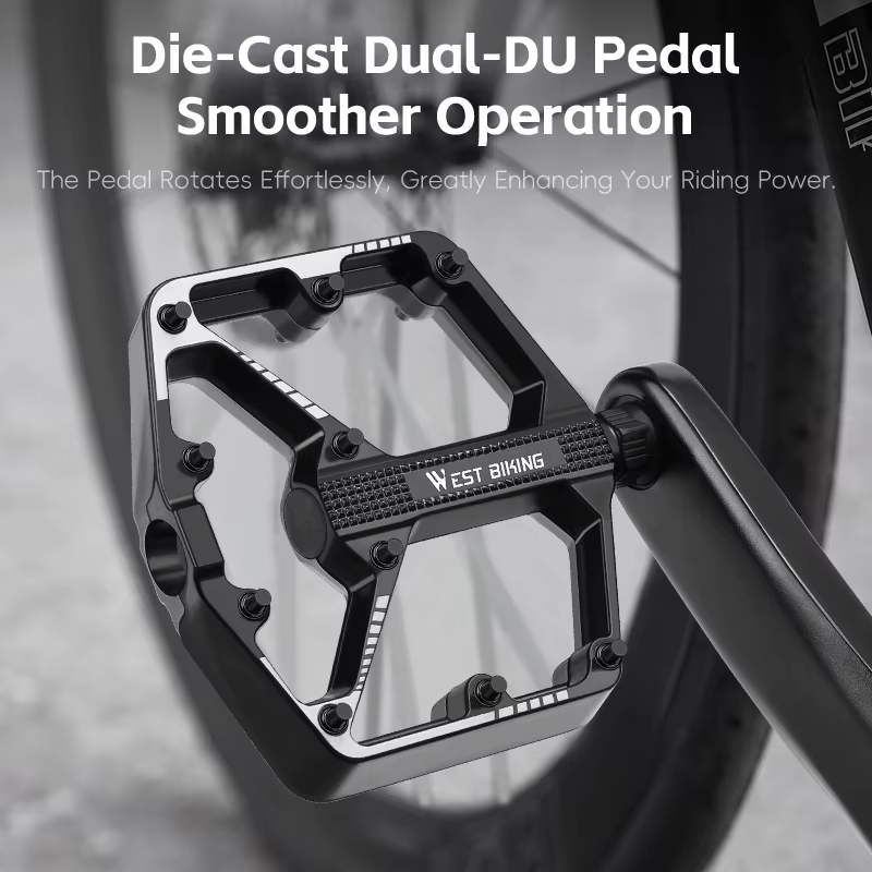 WEST BIKING DU roulement pédale de vélo anti-dérapant