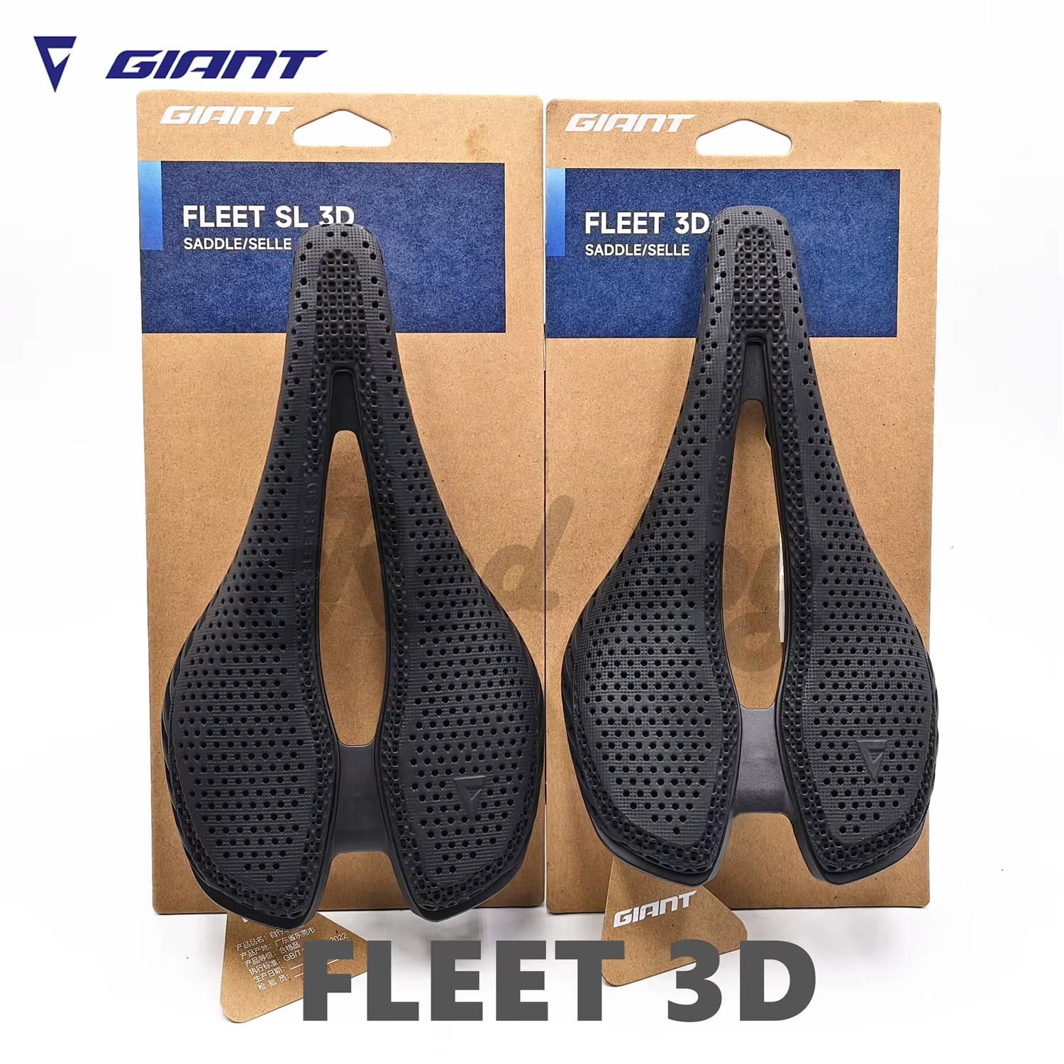 Selle de vélo Giant Fleet 3D Series, impression 3D