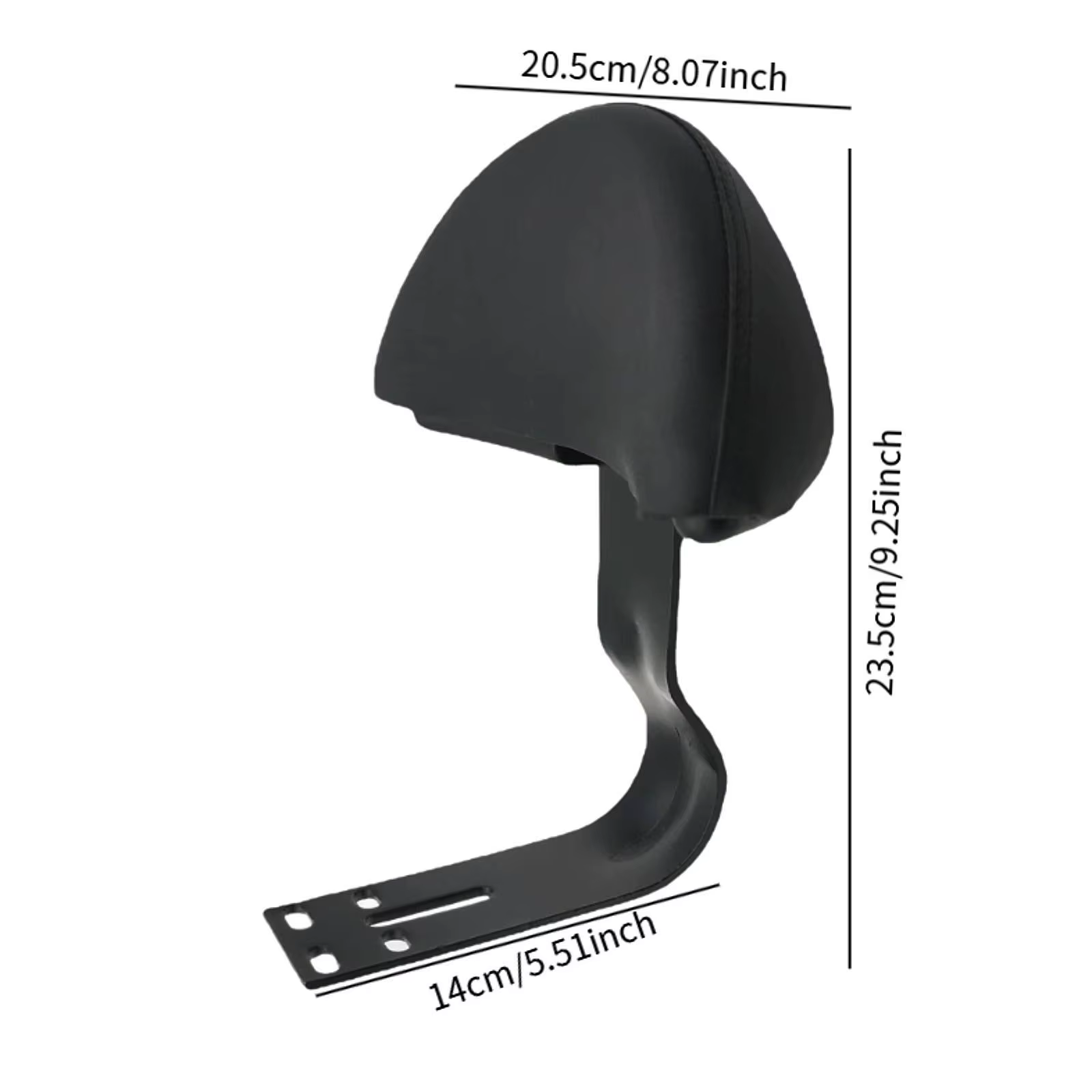 Barre Sissy pour moto pour vélos électriques