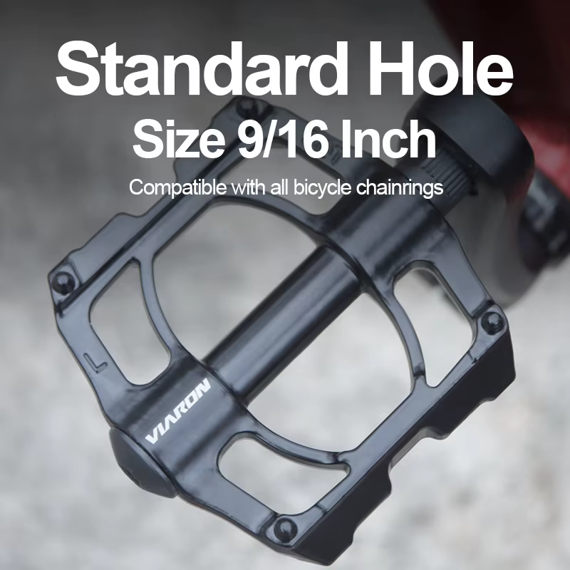 Pédales de vélo en alliage d'aluminium anti-ald