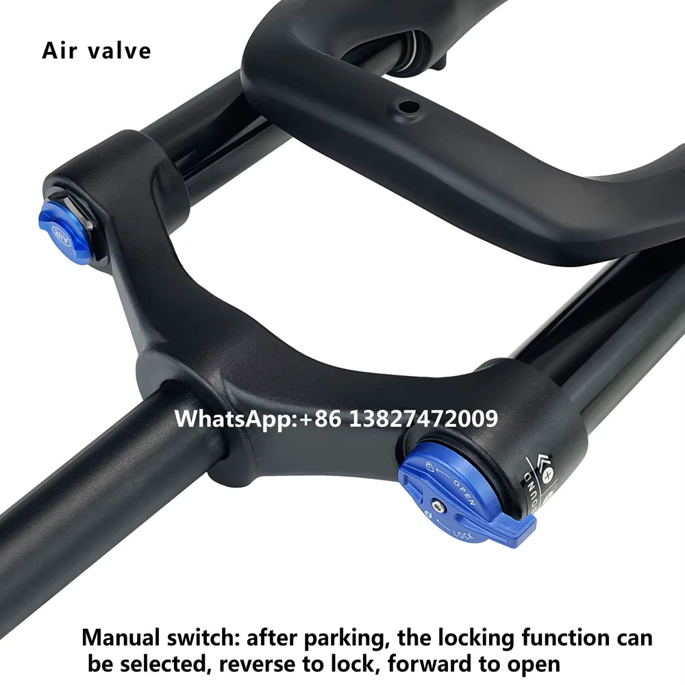 MAGICBROS fourche de vélo électrique Suspension pneumatique 20 26 pouces 4.0