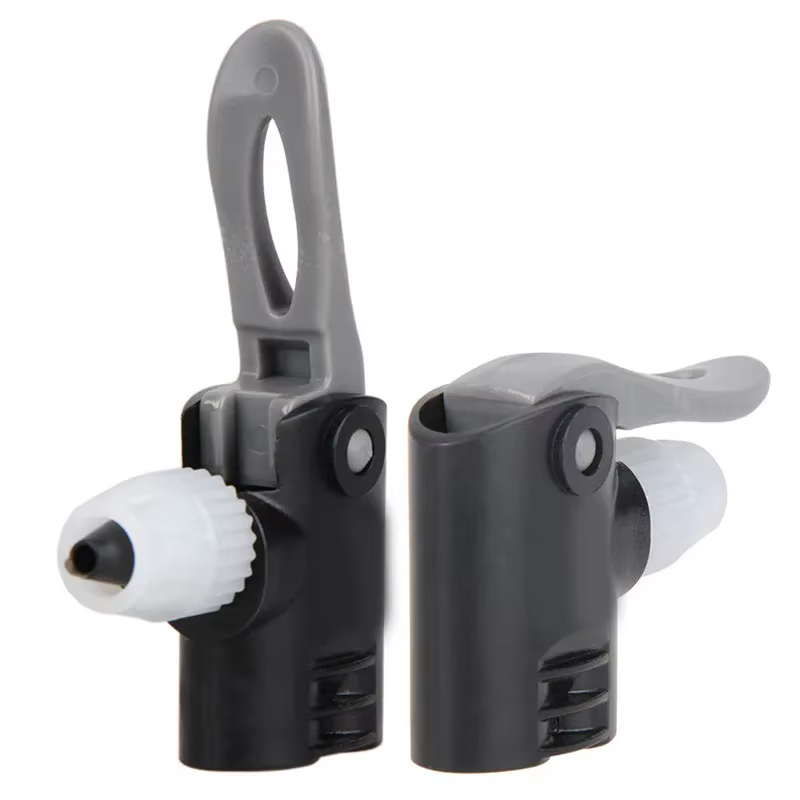 Adaptateur de pompe à vélo-double tête pour vannes Schrader/Presta/convertisseur de valve pour vtt/vélos de route