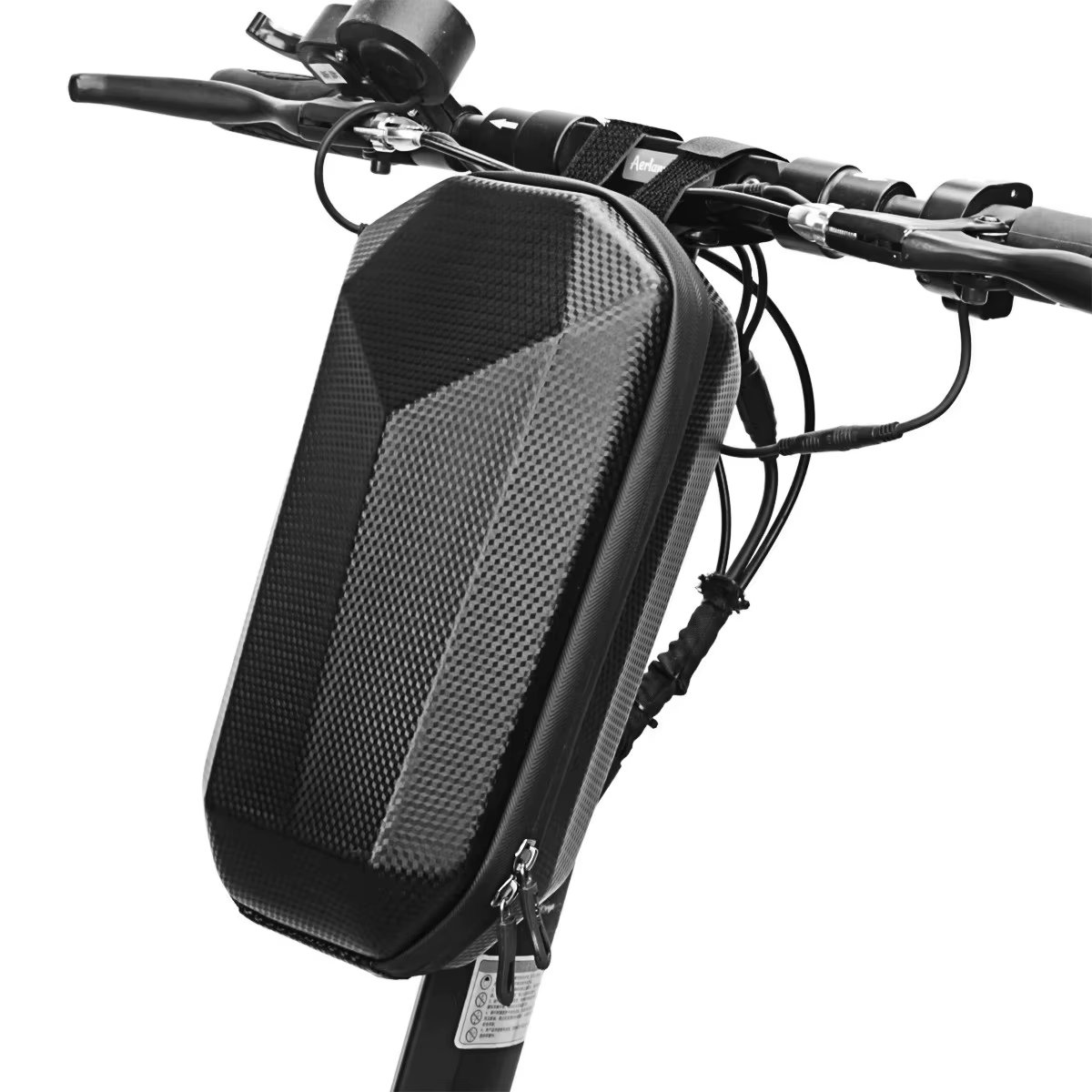 Sac de rangement durable et grande capacité pour guidon de trottinette électrique