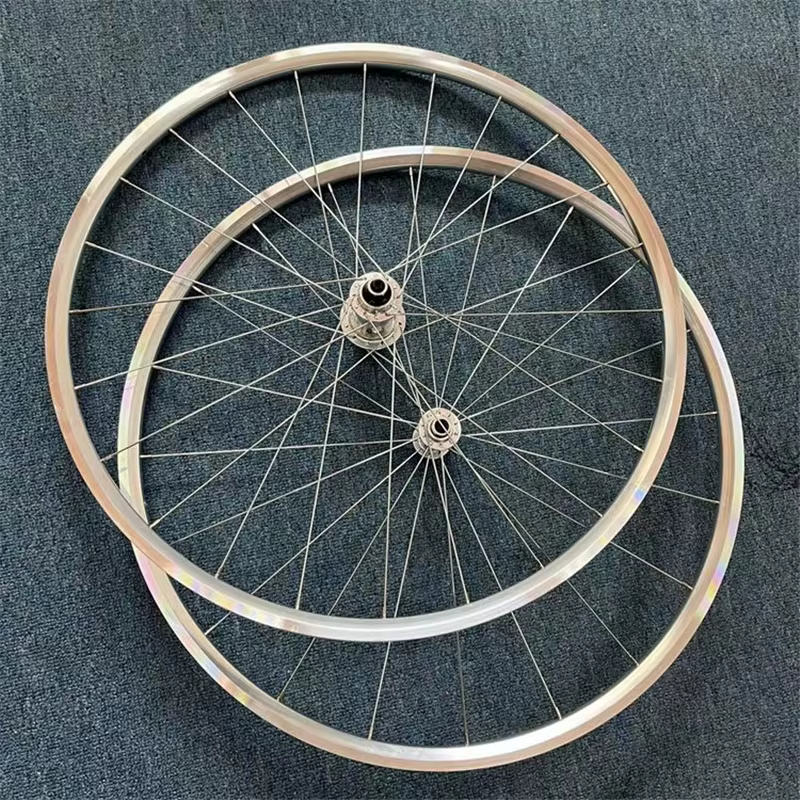 Moyeu de roue de vélo, jante de vélo de route rétro