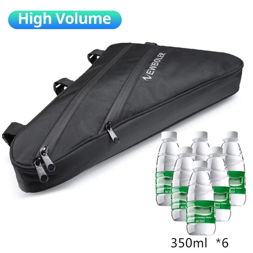 NEWBOLER grand sac Triangle de vélo cadre