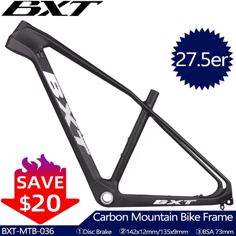 BXT Cadre VTT entièrement en carbone 27
