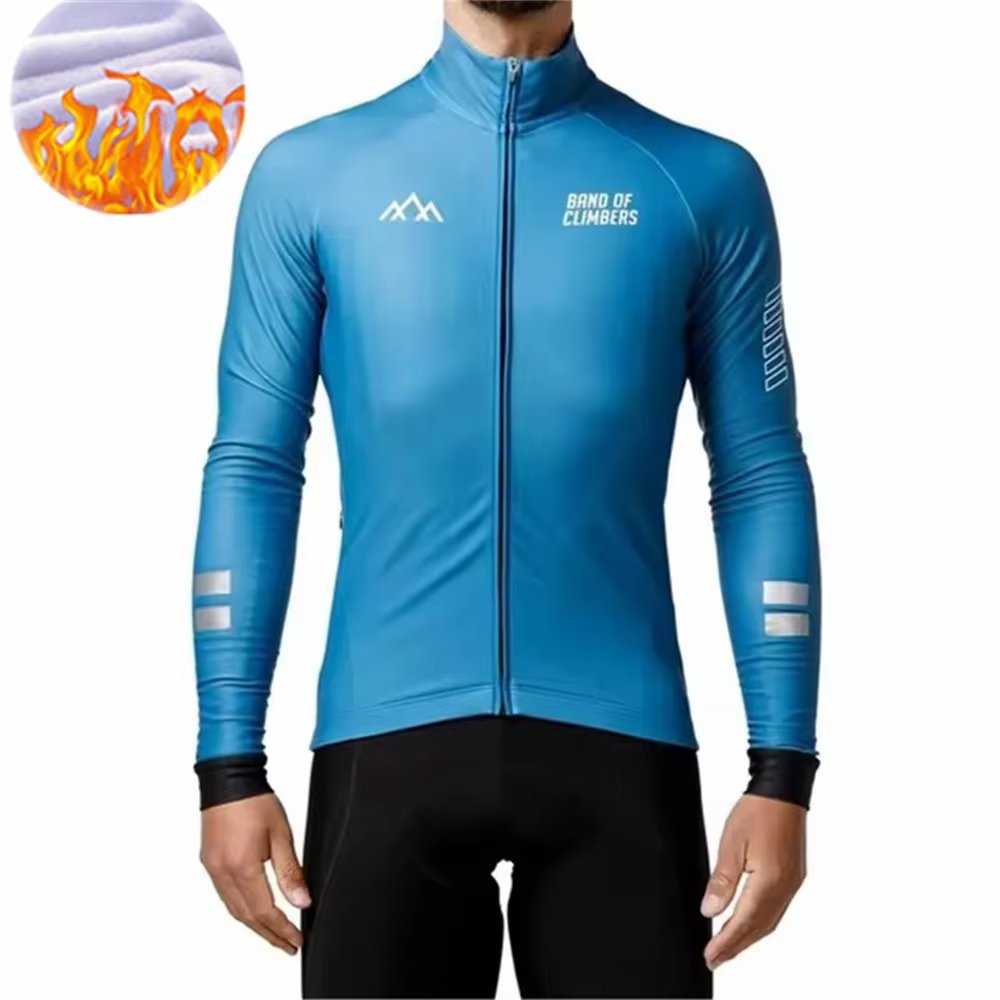Veste d'hiver thermique en polaire pour hommes