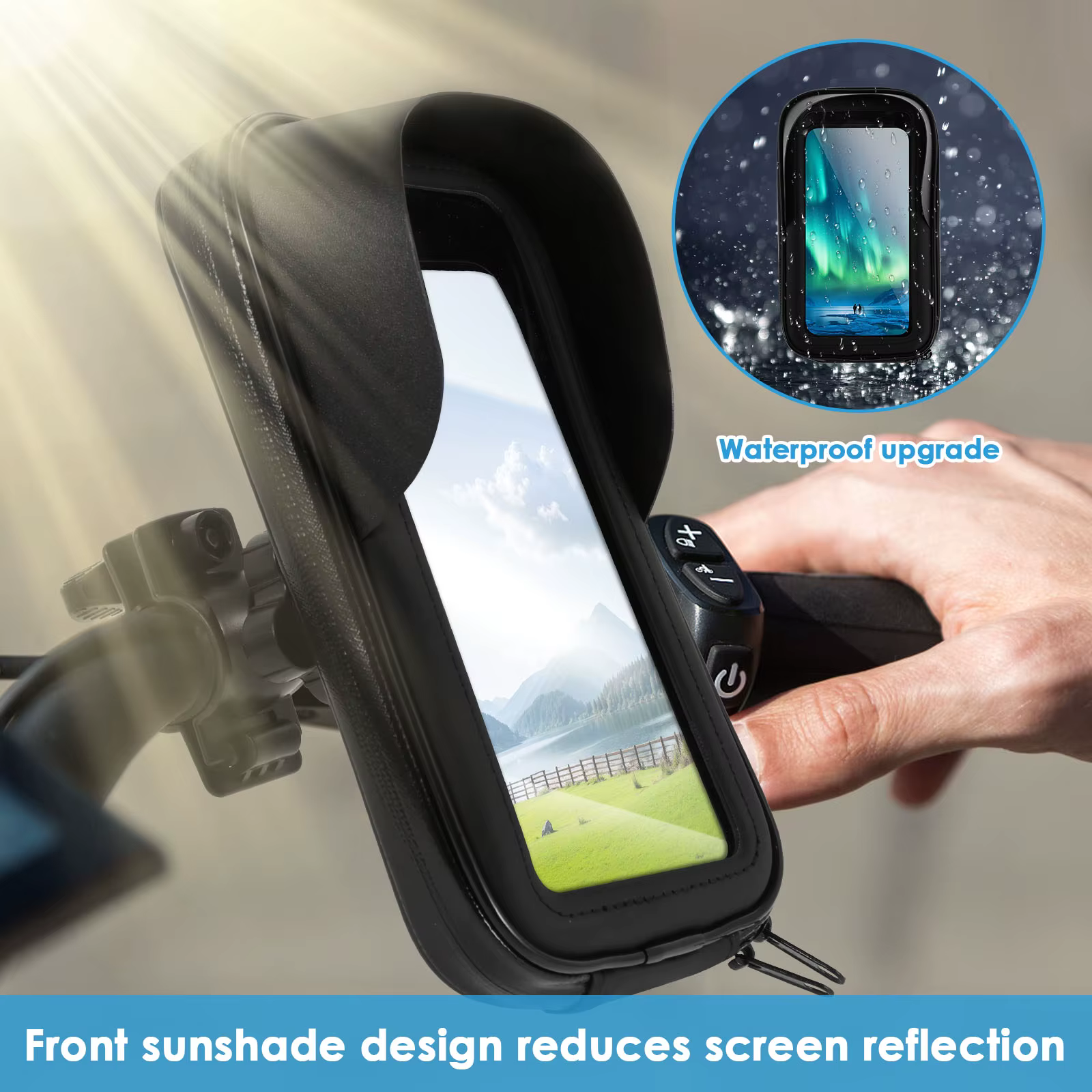 Sac de support de téléphone de vélo
