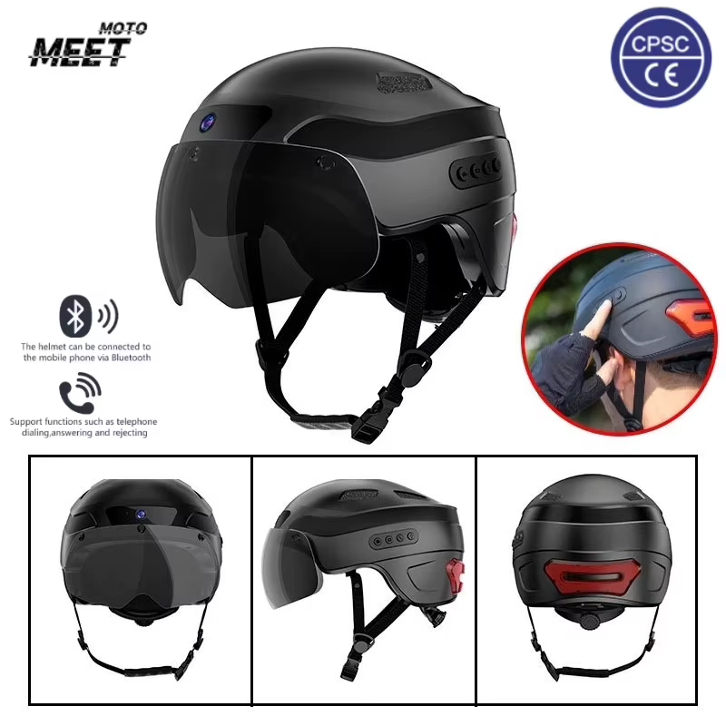 Caméra de casque intelligente Full HD 1080p