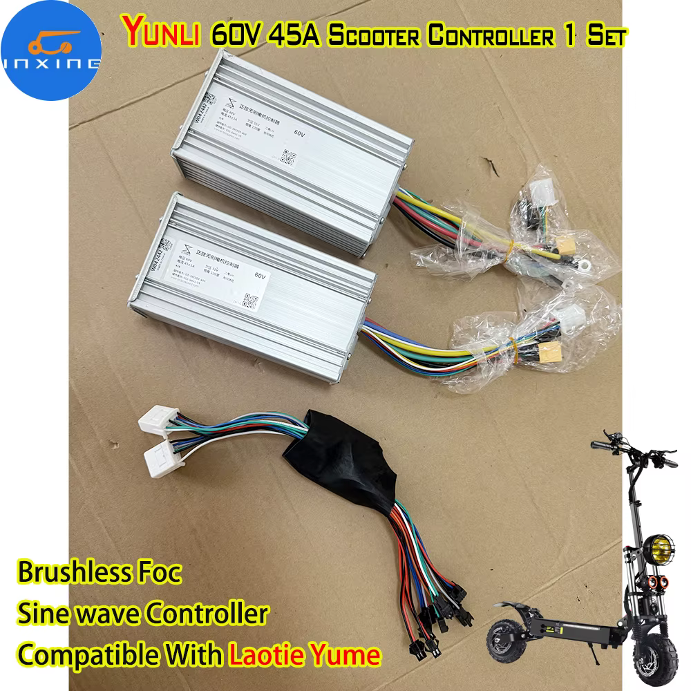 Halo Knight T107 Pro 60V 6000W 45A A/B contrôleur de vitesse de moteur de Scooter électrique accélérateur au doigt