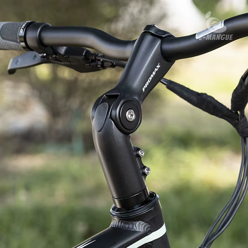 Potence de fourche avant réglable et résistante à 90 ° pour vélo de route et VTT, pièce de rechange pour guidon de 105mm et 25.4mm