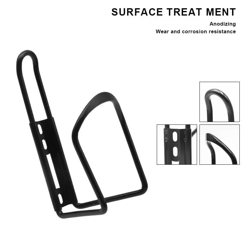 Porte-bouteille d'eau de vélo en alliage d'aluminium