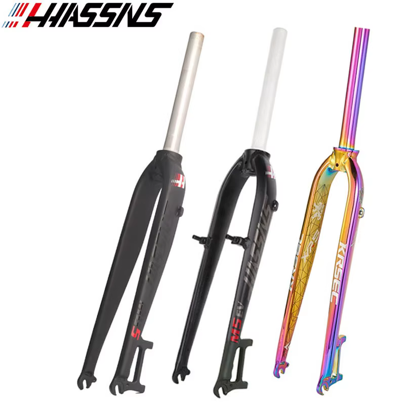 HASSNS fourche de vélo rigide