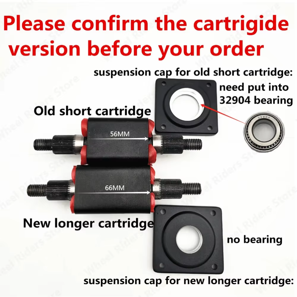 Kit de suspension PU Minimotors Dualtron Thunder 1 56MM pour les anciennes versions City/Victor/Achilleus, pièces de trottinette