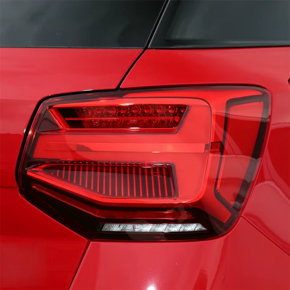 Pour Audi Q2 Q2L 2018 2019 2020 2021 Accessoires pour véhicules Remplacement de feux de voiture Coque de feux arrière Coque de feux arrière de voiture