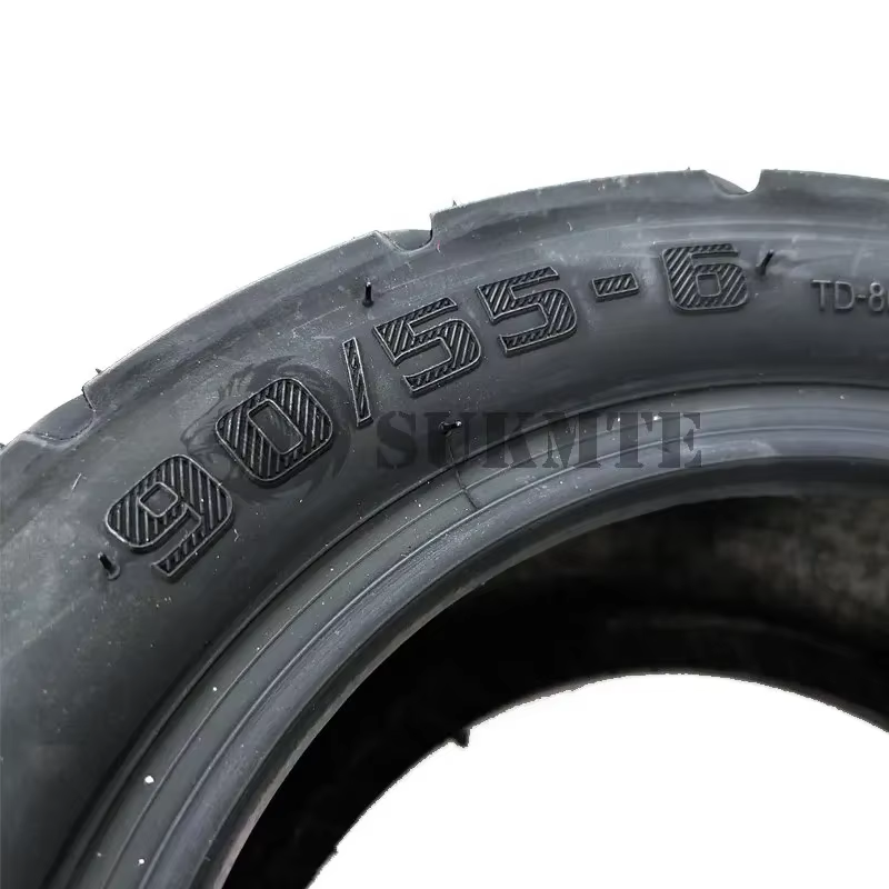 Pneu 90/55-6 sans chambre à air pour Scooter électrique 10 pouces 80/60-6 80/65-6