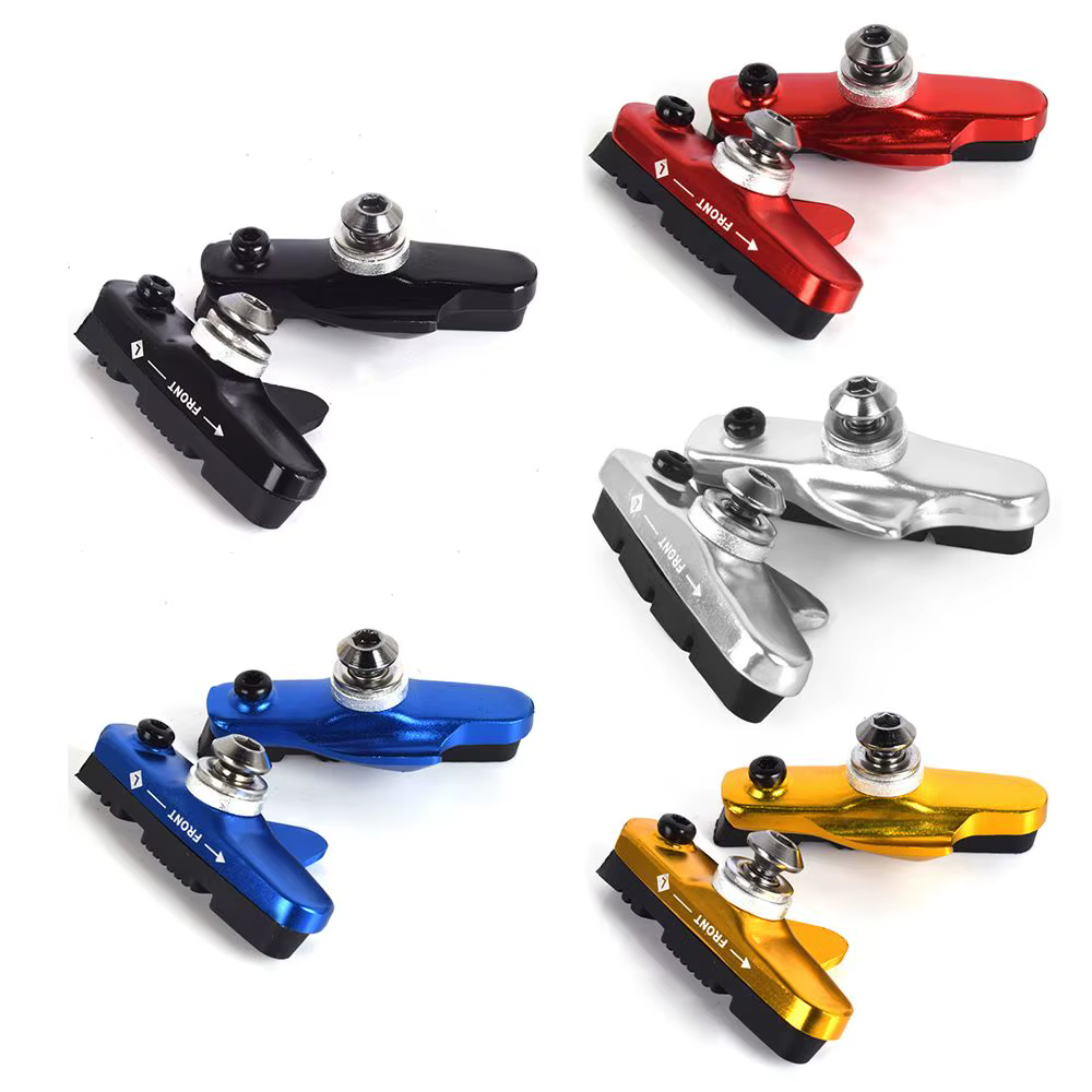Plaquettes de frein en caoutchouc durables pour vélo de montagne V-Brake MTB
