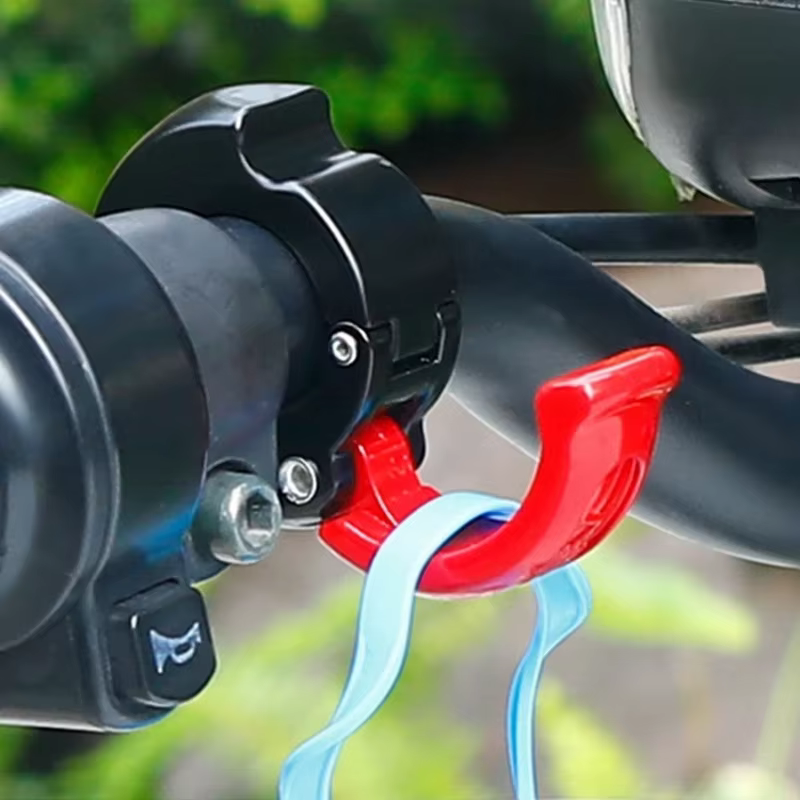 Support de casque sans perçage pour guidon de vélo – Accessoire pour vélo de route, VTT, vélo électrique et trottinette
