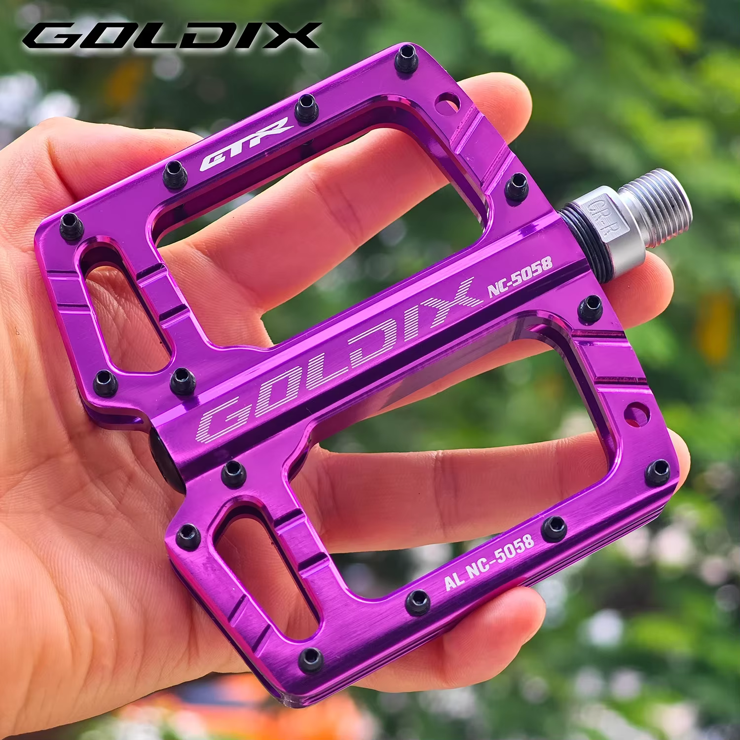 GOLDIX – pédales de vélo de montagne à 3 roulements