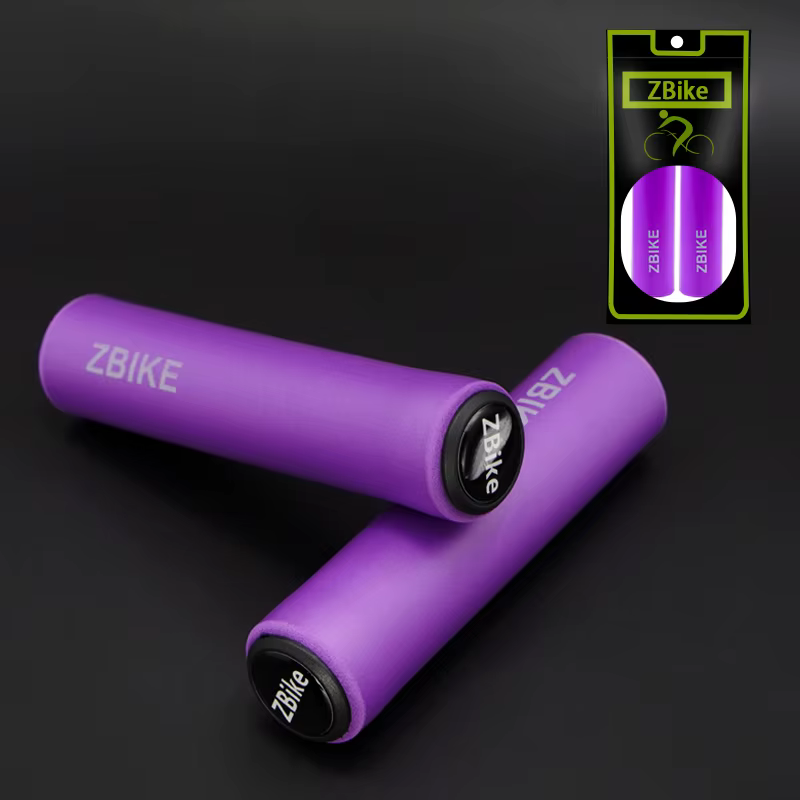 Poignées de guidon de vélo en silicone pour VTT, poignées de vélo d'extérieur, couverture anti-brûlure, support de bain, pièces de vélo, 1 paire