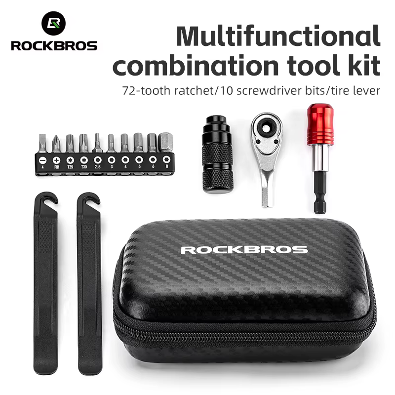 ROCKBROS – Kits d'outils de réparation de vélo