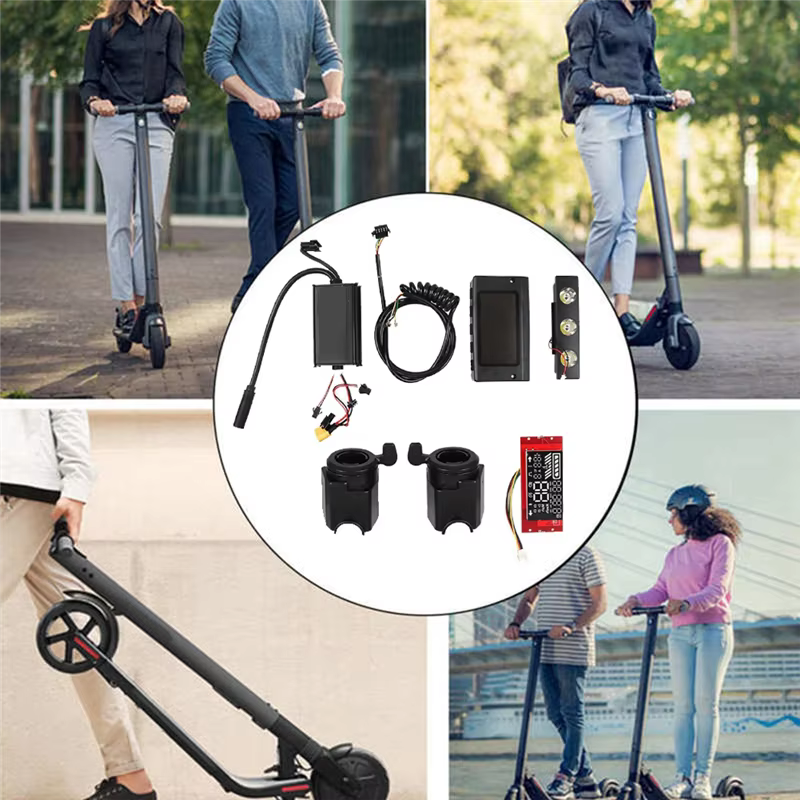 Pour KUGOO 8 pouces accessoires de Scooter électrique contrôleur de tableau de bord + affichage de la carte mère + Kit