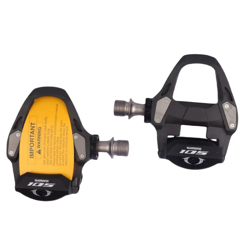 Shimano-Pédales autobloquantes en fibre de carbone pour vélo