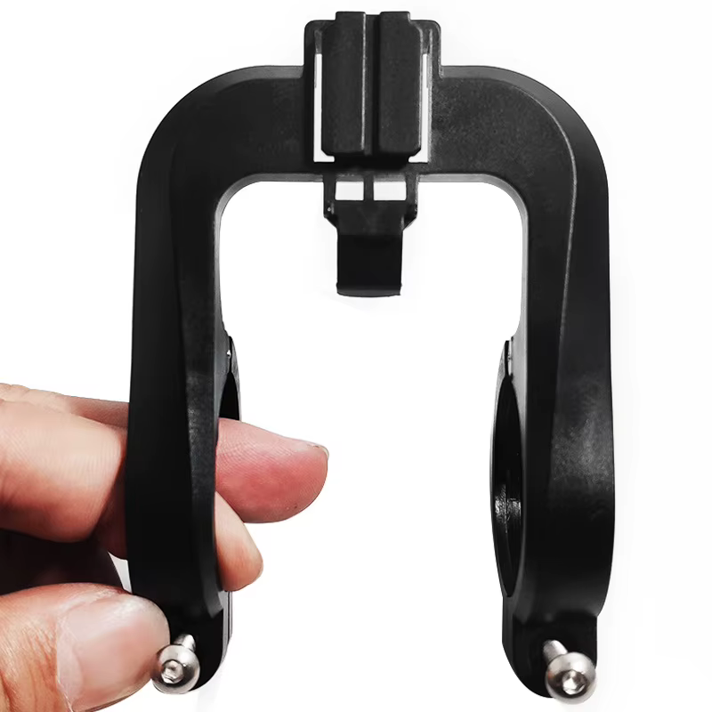 Support central pour éclairage de vélo