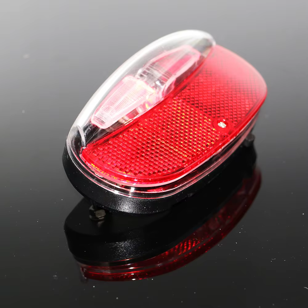 Feu arrière LED rouge pour porte-bagages de vélo