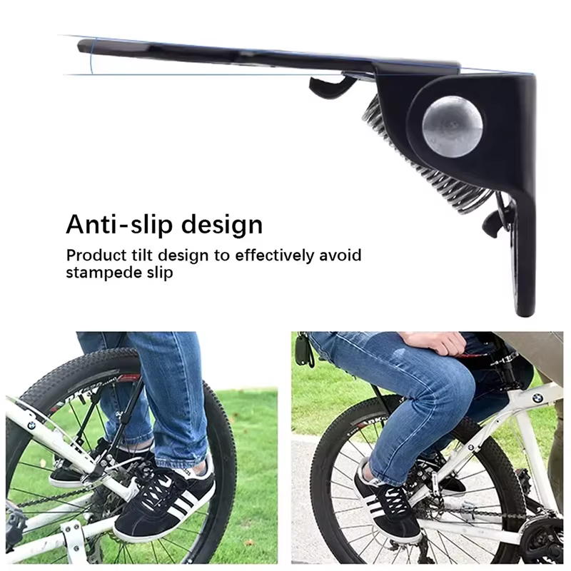 Repose-pieds pliables pour siège arrière de vélo