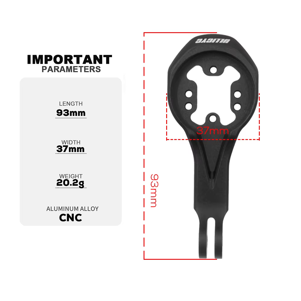 Pour Trek Bontrager Blendr BMC ICS Cervelo tige de vélo guidon avant Gopro Combo support pour Garmin Wahoo Bryton