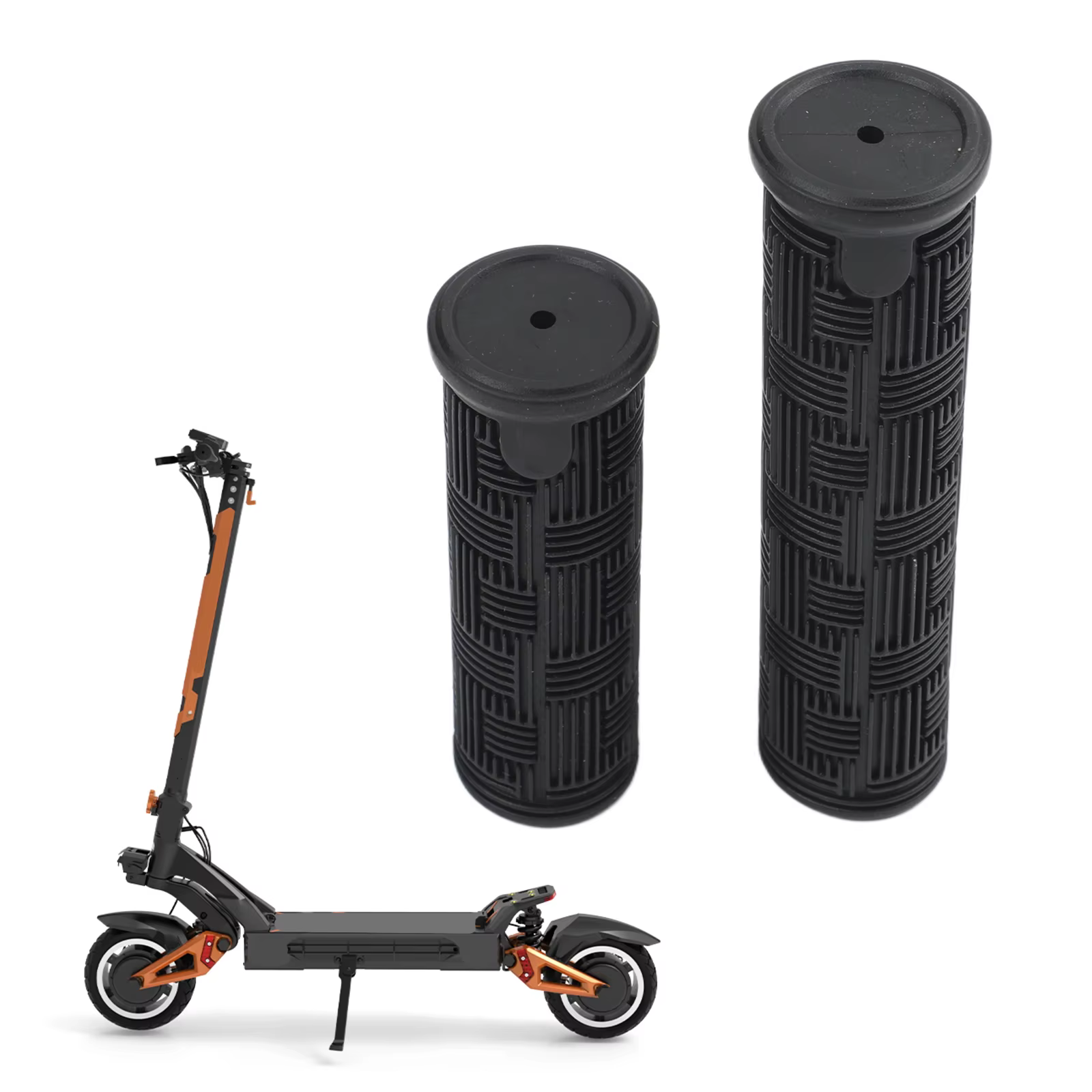 Poignées de remplacement en caoutchouc pour trottinette électrique KUKIRIN G3