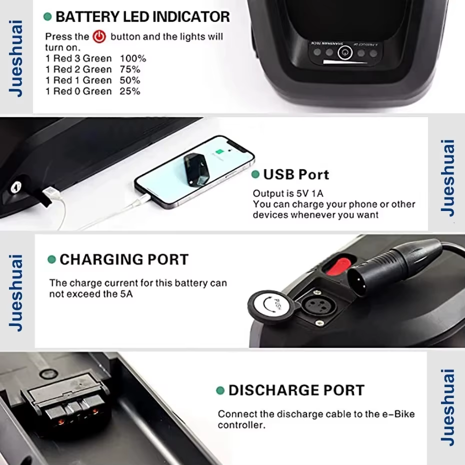 Hailong-Kit de Coversion pour Vélo Électrique, avec Batterie au Lithium de 20Ah, 1500/2000W, 48V, 26/27,5 Pouces, 700C29