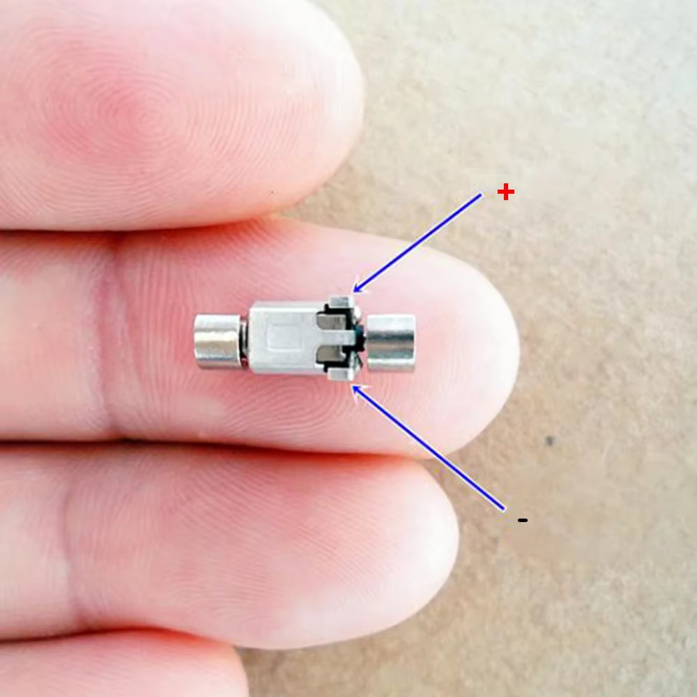 10 pièces Miccro DC 1.5 V-3 V Ultra-Mini moteur de Rotor Double tête de Vibration moteur de Vibration de précision Micro 3MM vibrateur de haute qualité