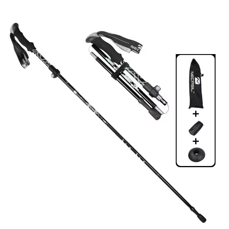 Bâtons de randonnée réglables ultralégers, bâtons de marche, alpenstock, bâtons de randonnée en montagne