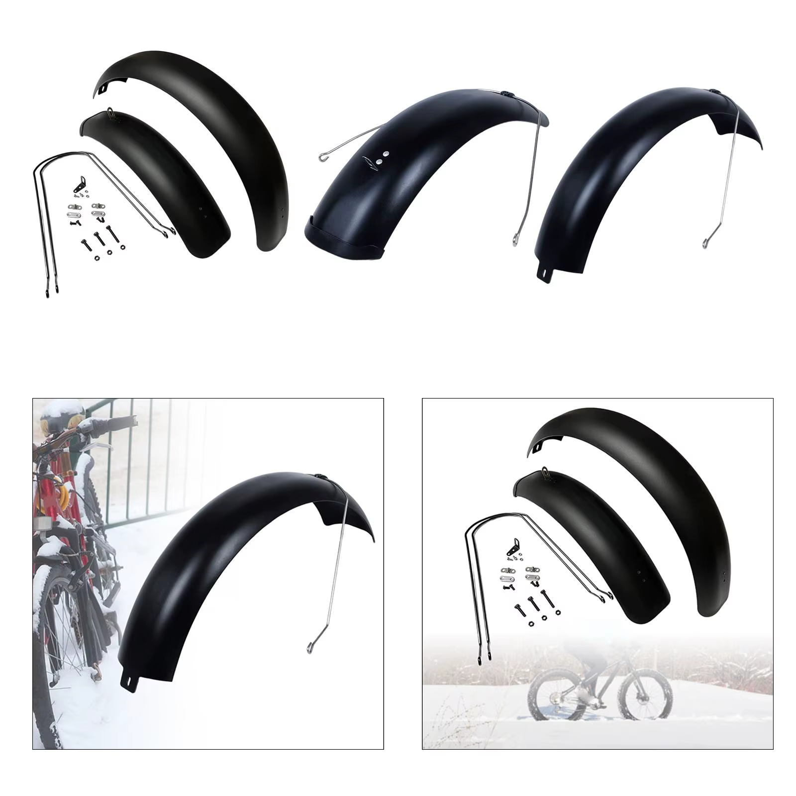 Garde-boue de remplacement pour vélo de route et VTT