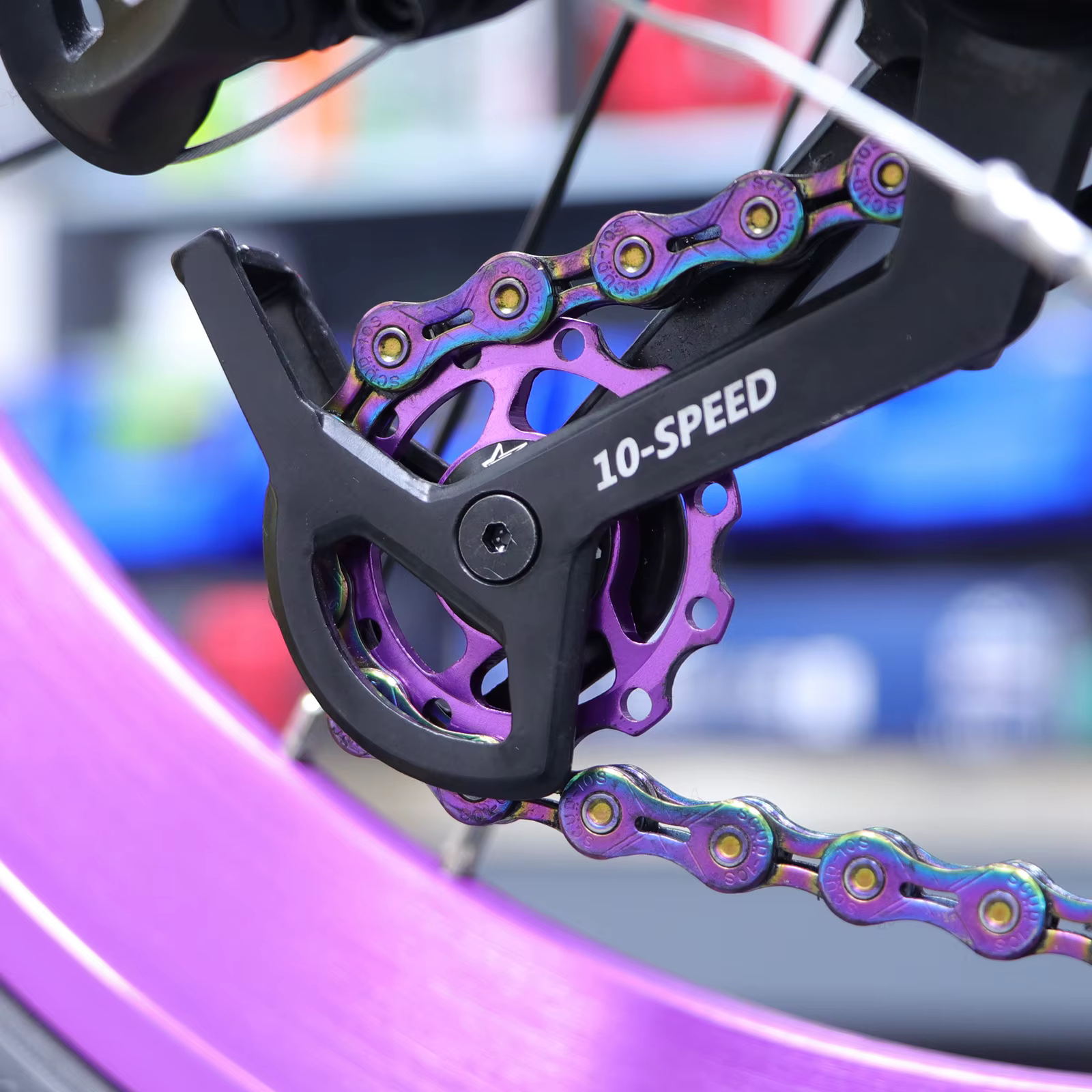 MEROCA 11T 13T vélo en alliage d'aluminium roue de guidage poulie arrière dérailleur Guide vtt roulement en céramique