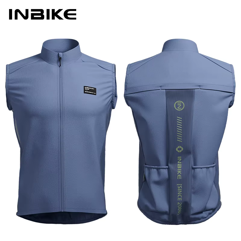 INBIKE – veste de cyclisme imperméable sans manches pour hommes