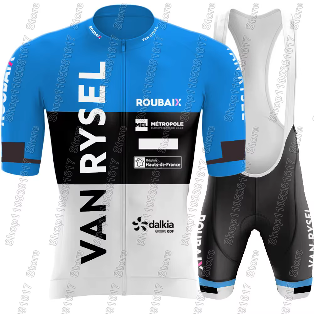 Ensemble de maillot de cyclisme Van Rysel - Roubaix 2026 d'Estonie