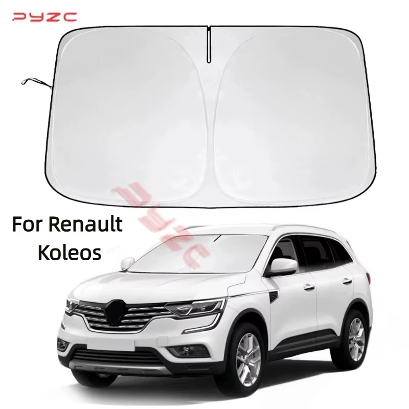 Pare-soleil pour pare-brise de voiture Renault Koleos 2010-2018 2019 2020 2021 2022 2023, accessoires réflecteurs offrant une protection solaire