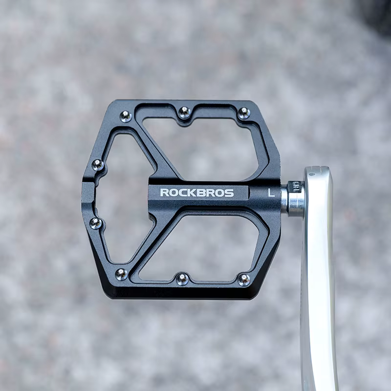 ROCKBROS pédales de vélo antidérapantes en alliage d'aluminium