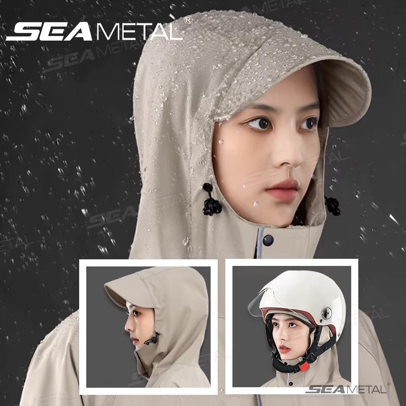 SEAMETAL – veste imperméable de cyclisme unisexe