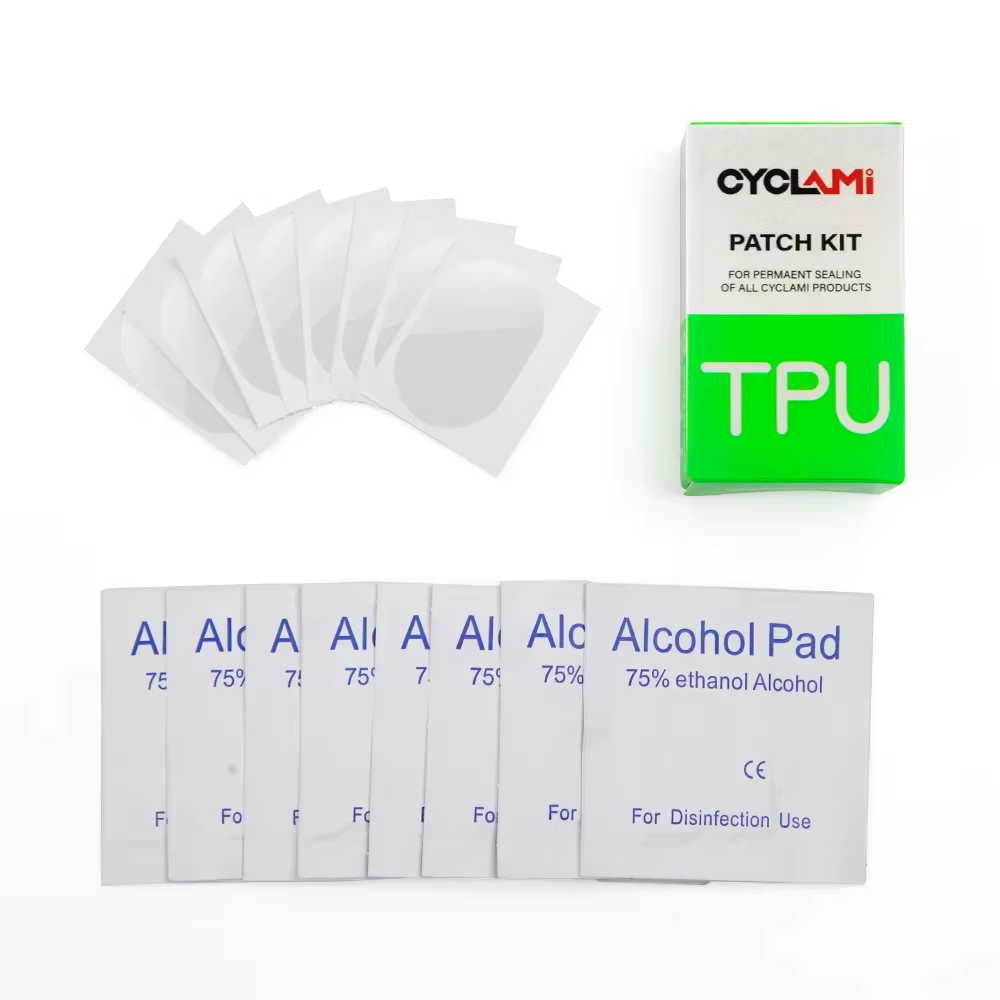 CYCALMI 16/80 pièces chambre à air de vélo pneu Patch outils de réparation Kit route vtt