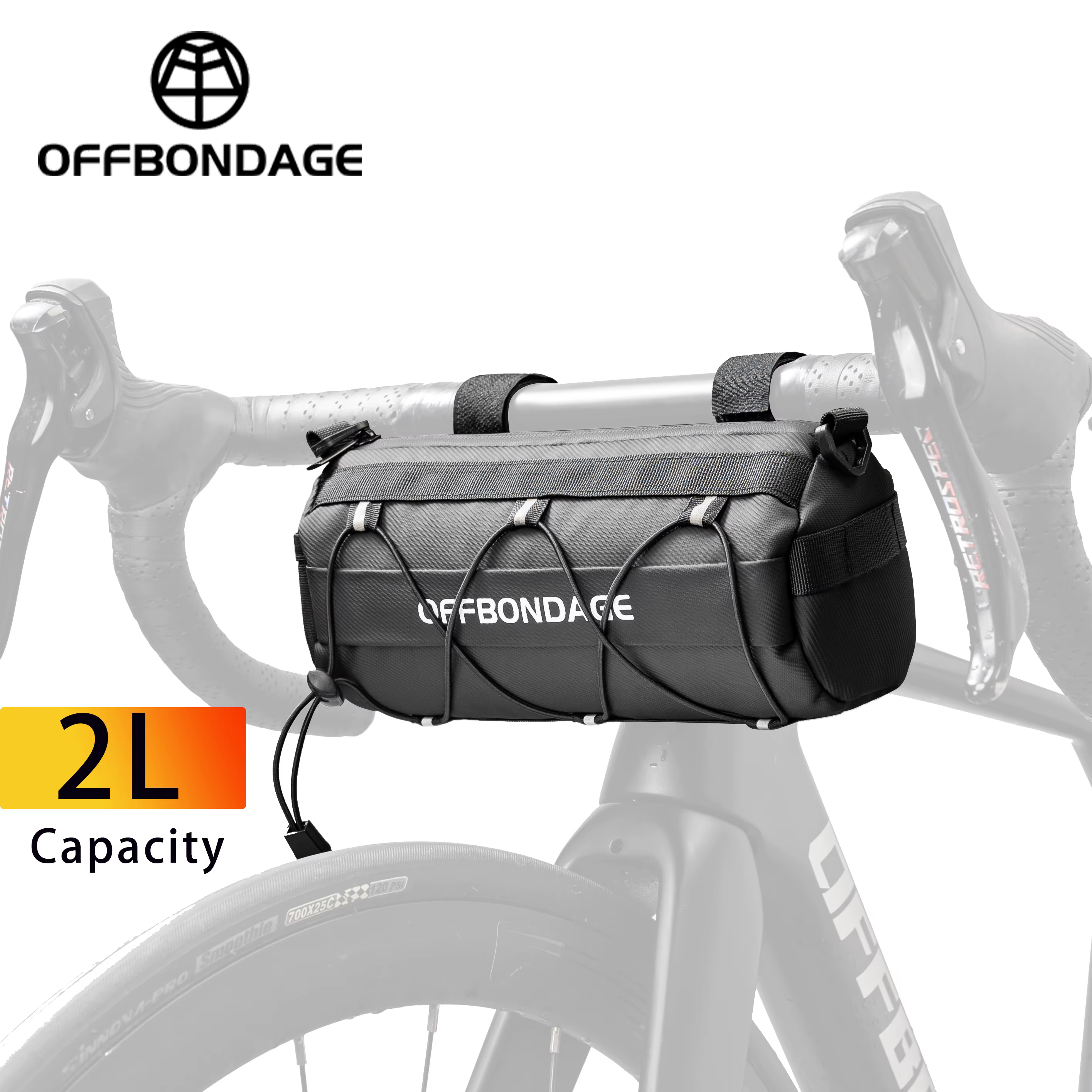 OFFBONDAGE – sac de guidon de vélo 2L